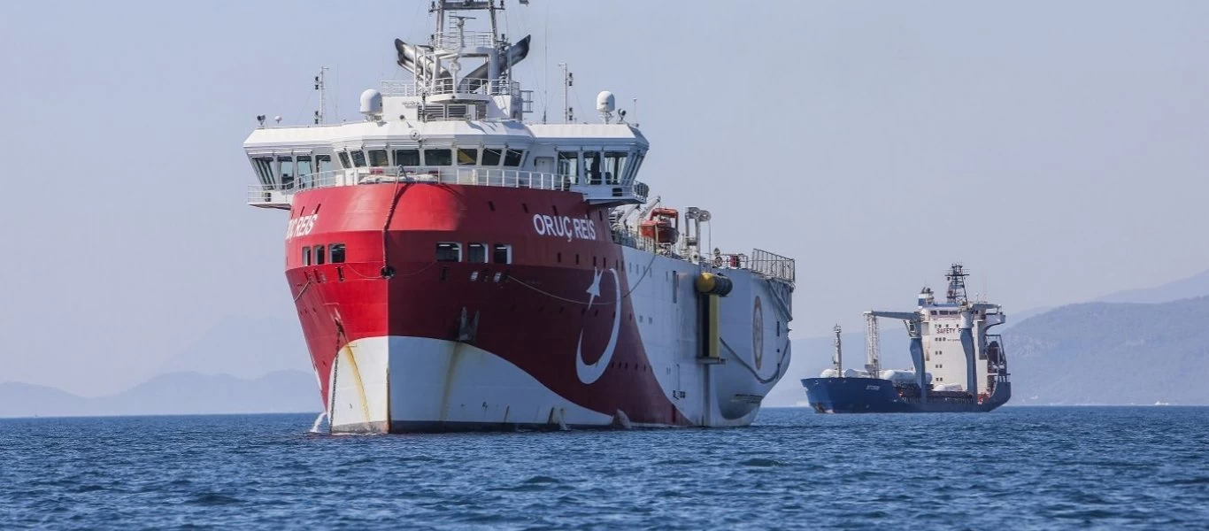 Με διπλάσια ταχύτητα κινείται τις τελευταίες ώρες το Oruc Reis